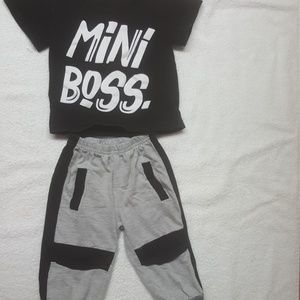 Graphic design toddler set